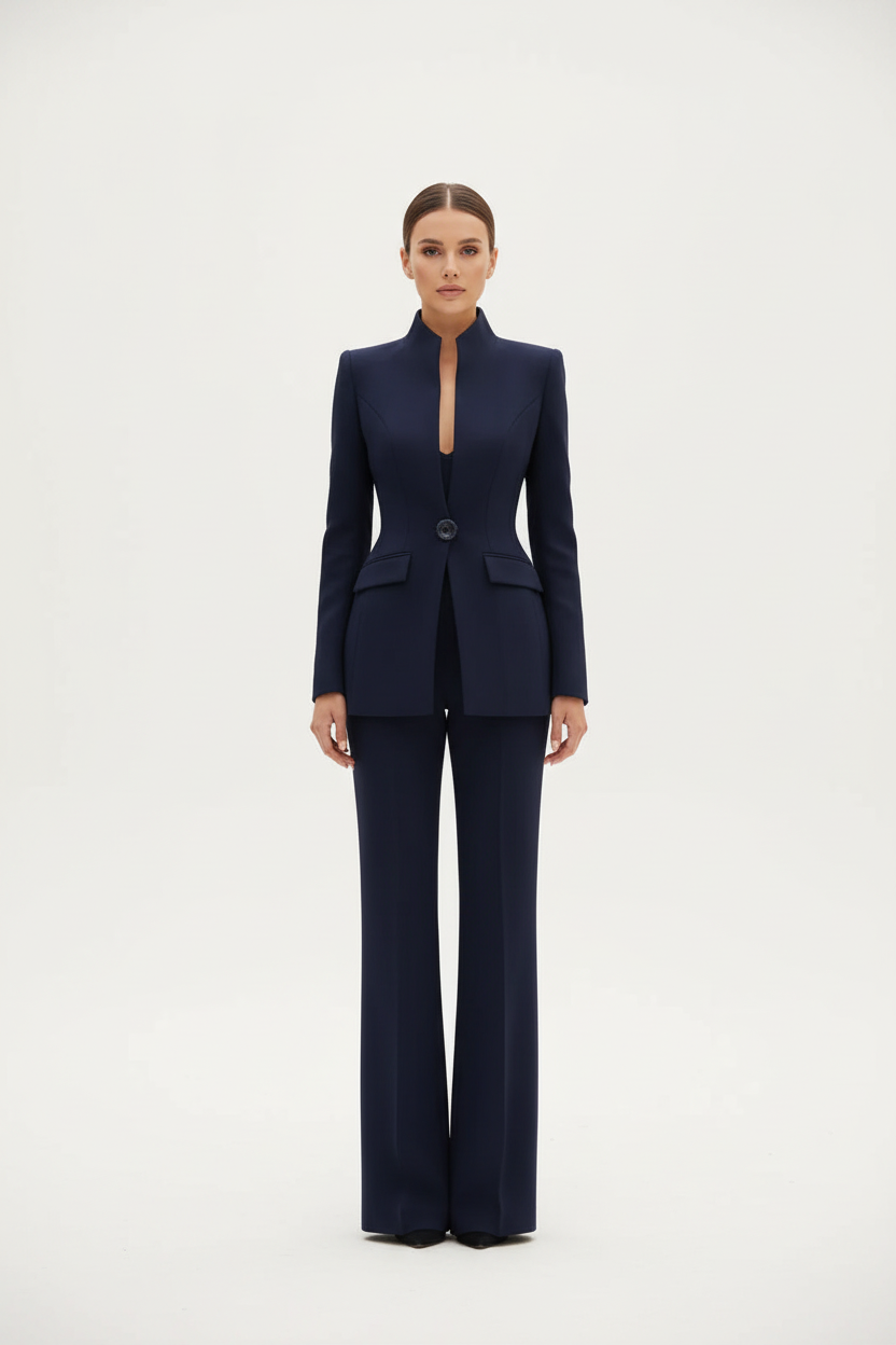 GIA | Completo blazer e pantaloni palazzo